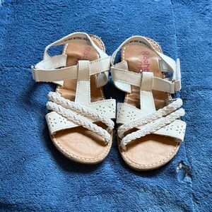 Rachel Shoes Kids White Sandals-size 10